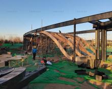 千樹承建河北園博園木結構建筑在建中，敬請期待成品！